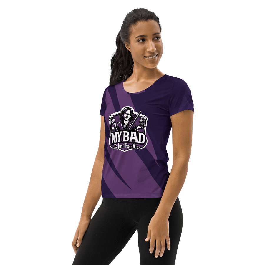 Poolitics All-Over Women's Sports Tee product image (3)