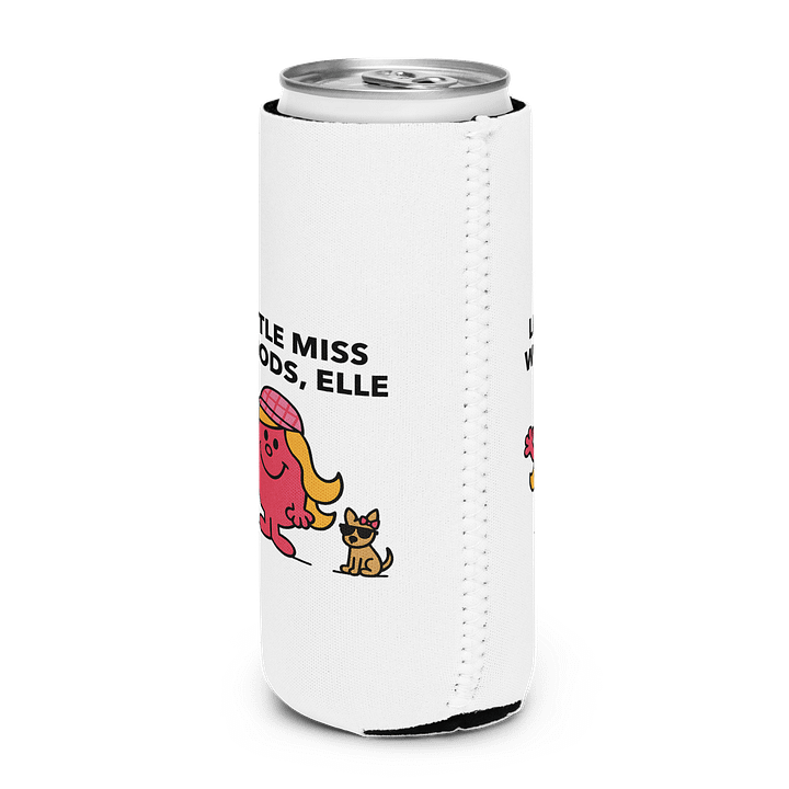 Little Miss Elle Woods Can Cooler – Funny Legally Blonde Coozie for Sorority Fans product image (2)