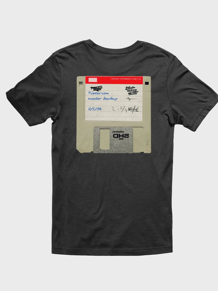 pieter.com diskette t-shirt - 100% cotton product image (5)
