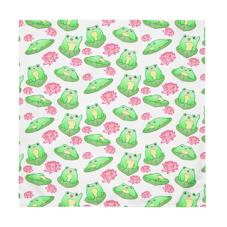 Kawaii Froggie Cloth Napkins product image (3)