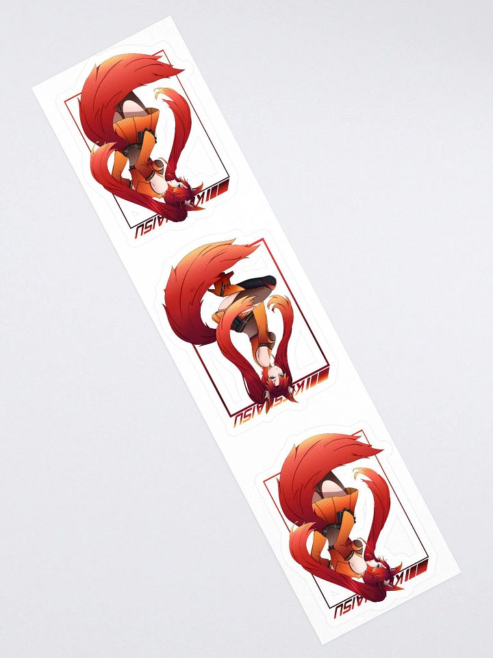 Kitsu Aisu Anime Fox Girl Sticker Set 2 product image (2)