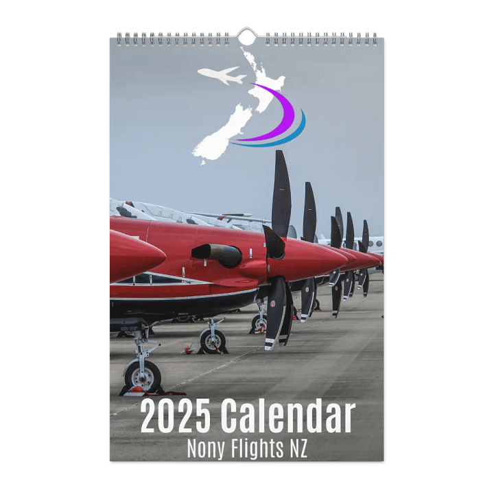2025 Nony Flights NZ Calendar product image (1)