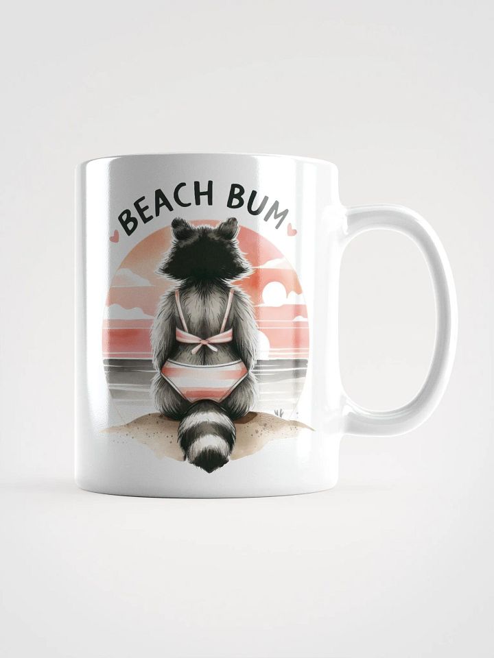 Bikini Beach Bum Raccoon Mug product image (2)