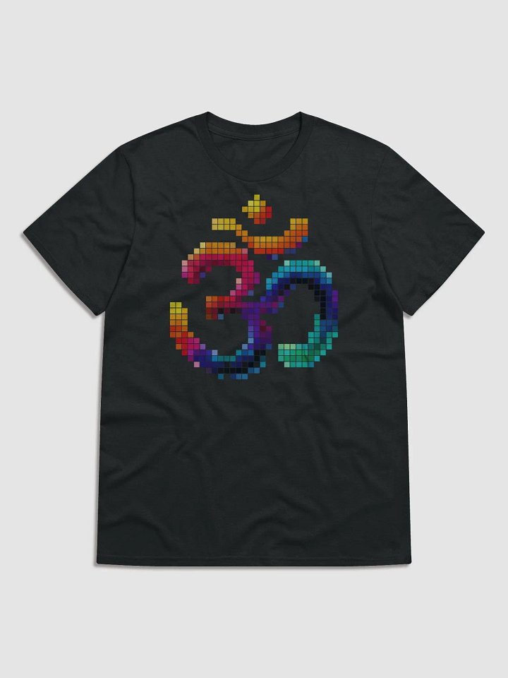 Pixelated Om Vibes T-Shirt product image (1)