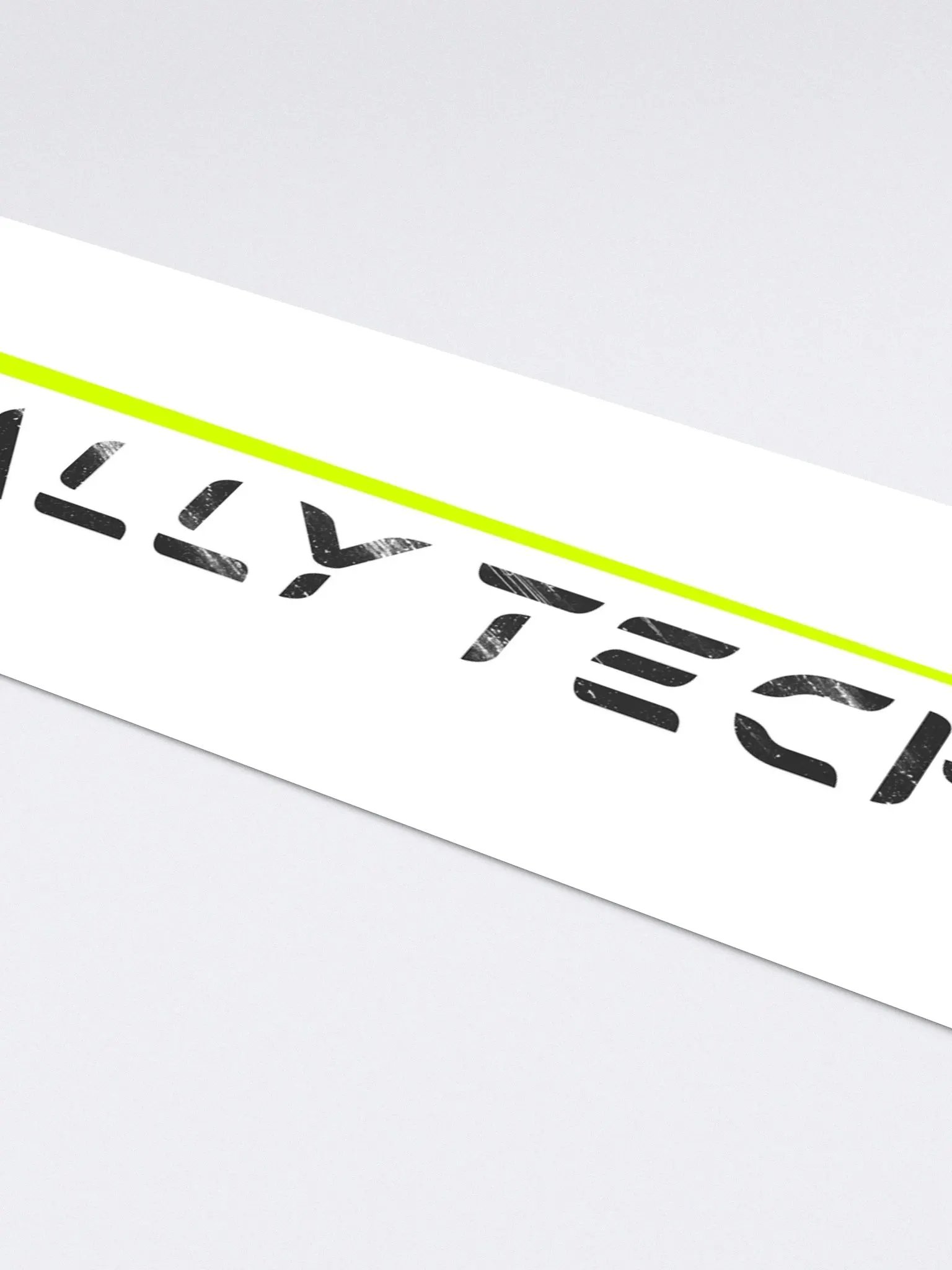 RALLY TECHNICAL Sticker 1 - White product image (4)