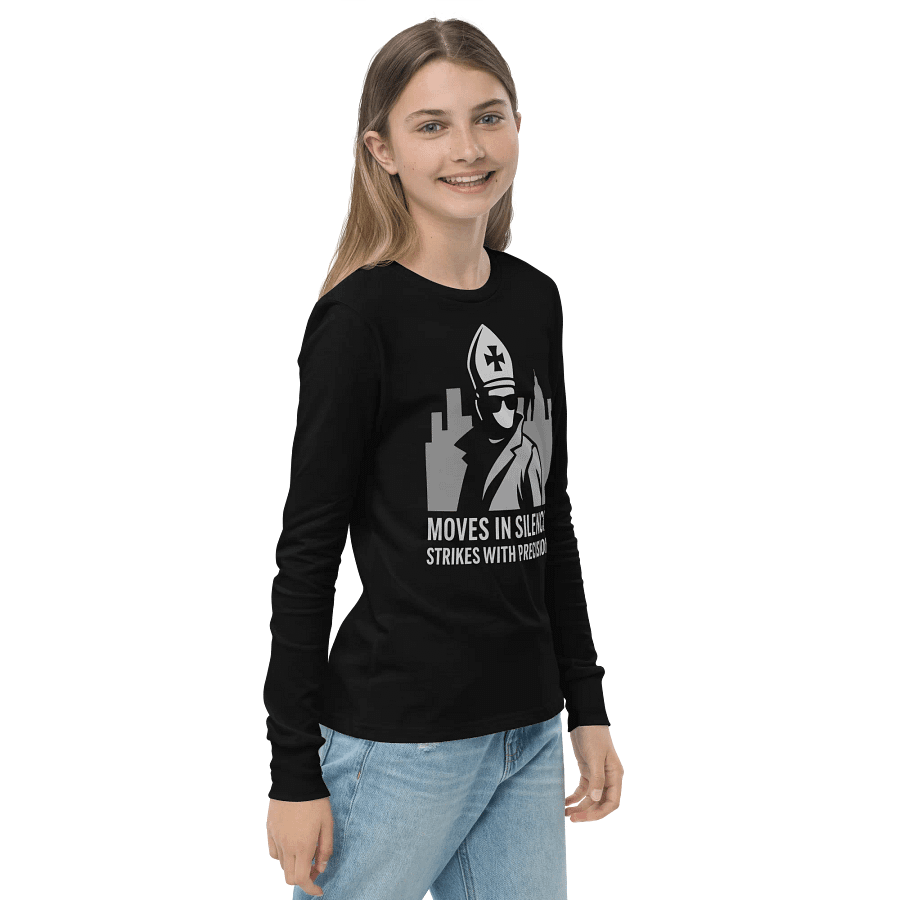 Moves in Silence - Youth Long Sleeve T-Shirt product image (4)