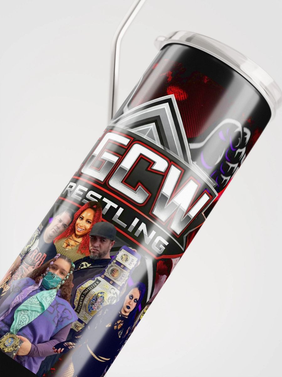 EGCW Wrestling 2025 Steel Tumbler product image (4)