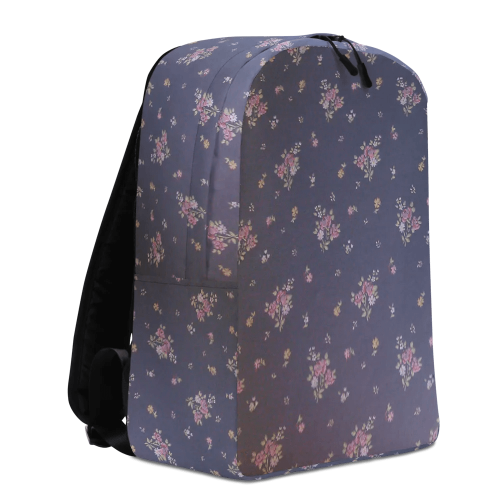 "A896" Floral Dreams Minimalist Backpack product image (2)