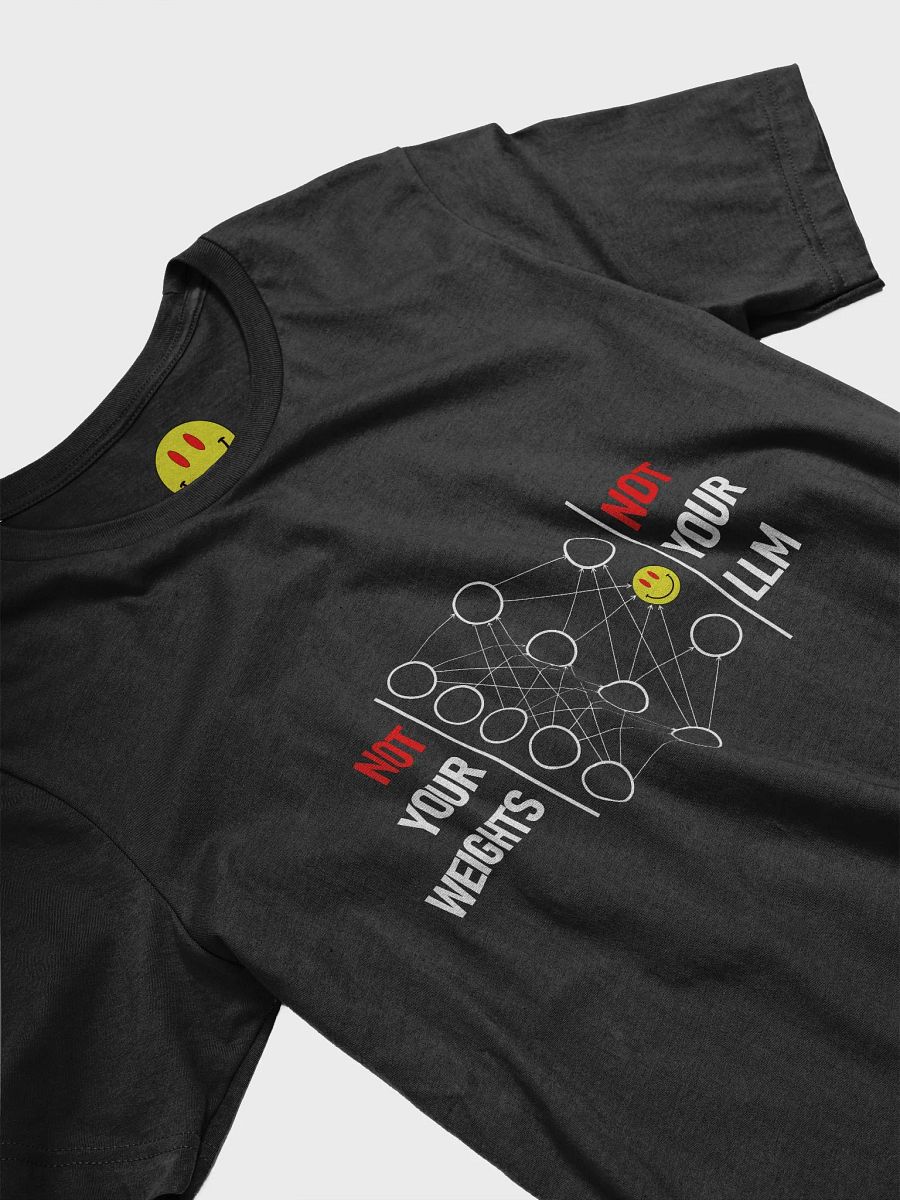 Shoggoth x Not Your Weights Not Your LLM tshirt product image (3)