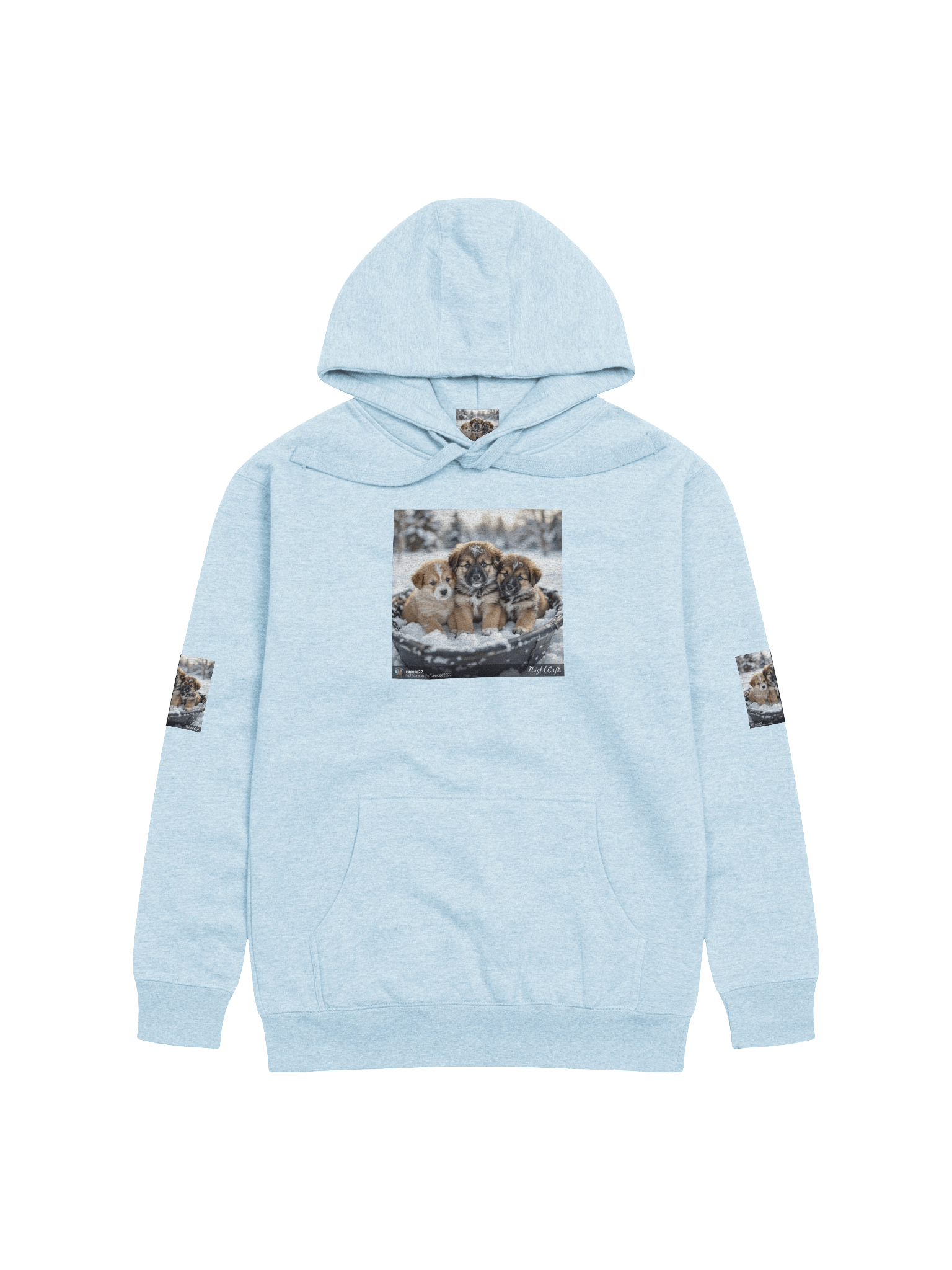 Snowy Paws Unisex Hoodie product image (1)