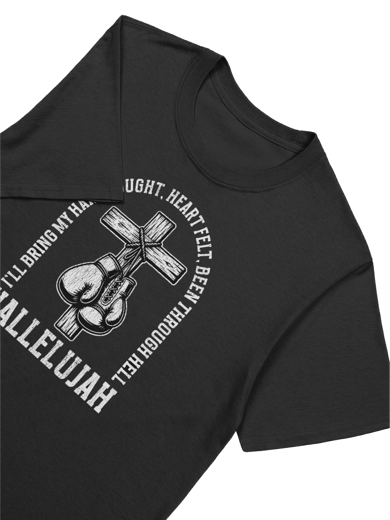 Heartfelt Hallelujah Boxing Gloves T-Shirt product image (7)