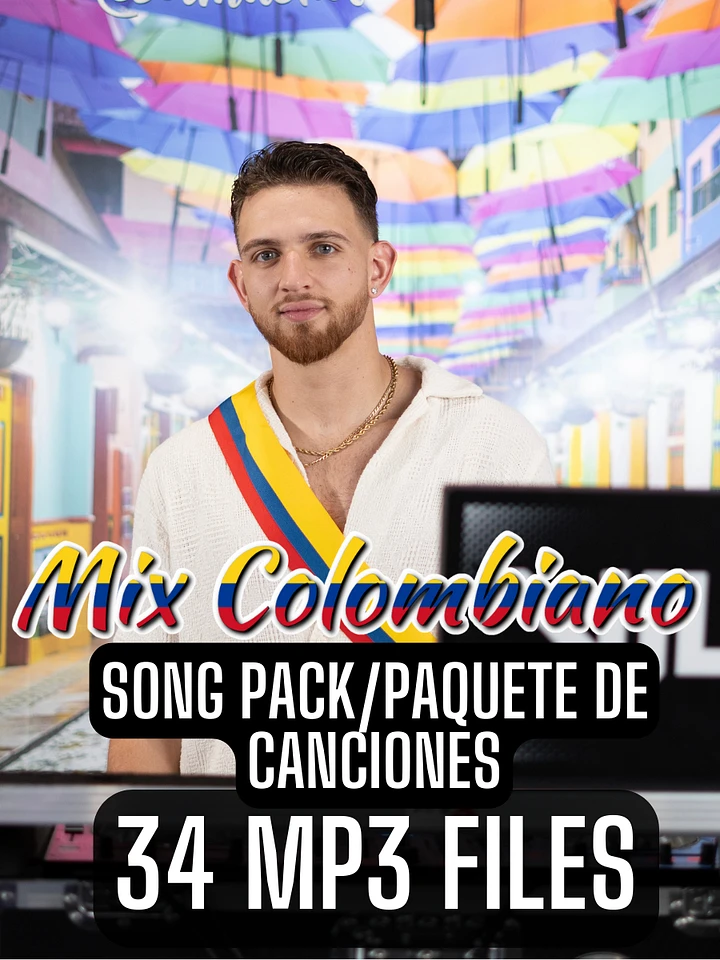 Mix Colombiano - Song Pack/Paquete de Canciones (34 Songs/Canciones) product image (1)