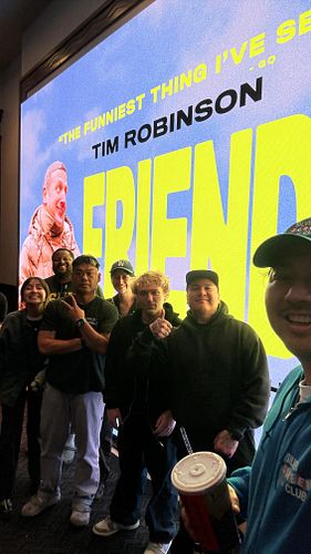 55 TIM ROBINSONS 55 PAUL RUDDS 55 FRIENDSHIPS 55 A24s 55 BLACK FORREST HAM FOOTLONGS… TOASTED!

#Friendship #TimRobinson #Pau...