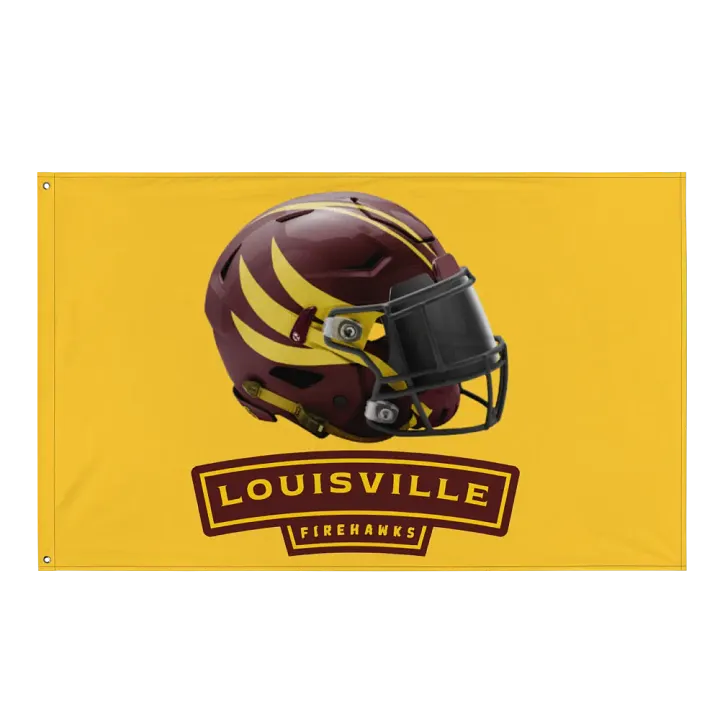 Louisville Firehawks Team Flag product image (1)