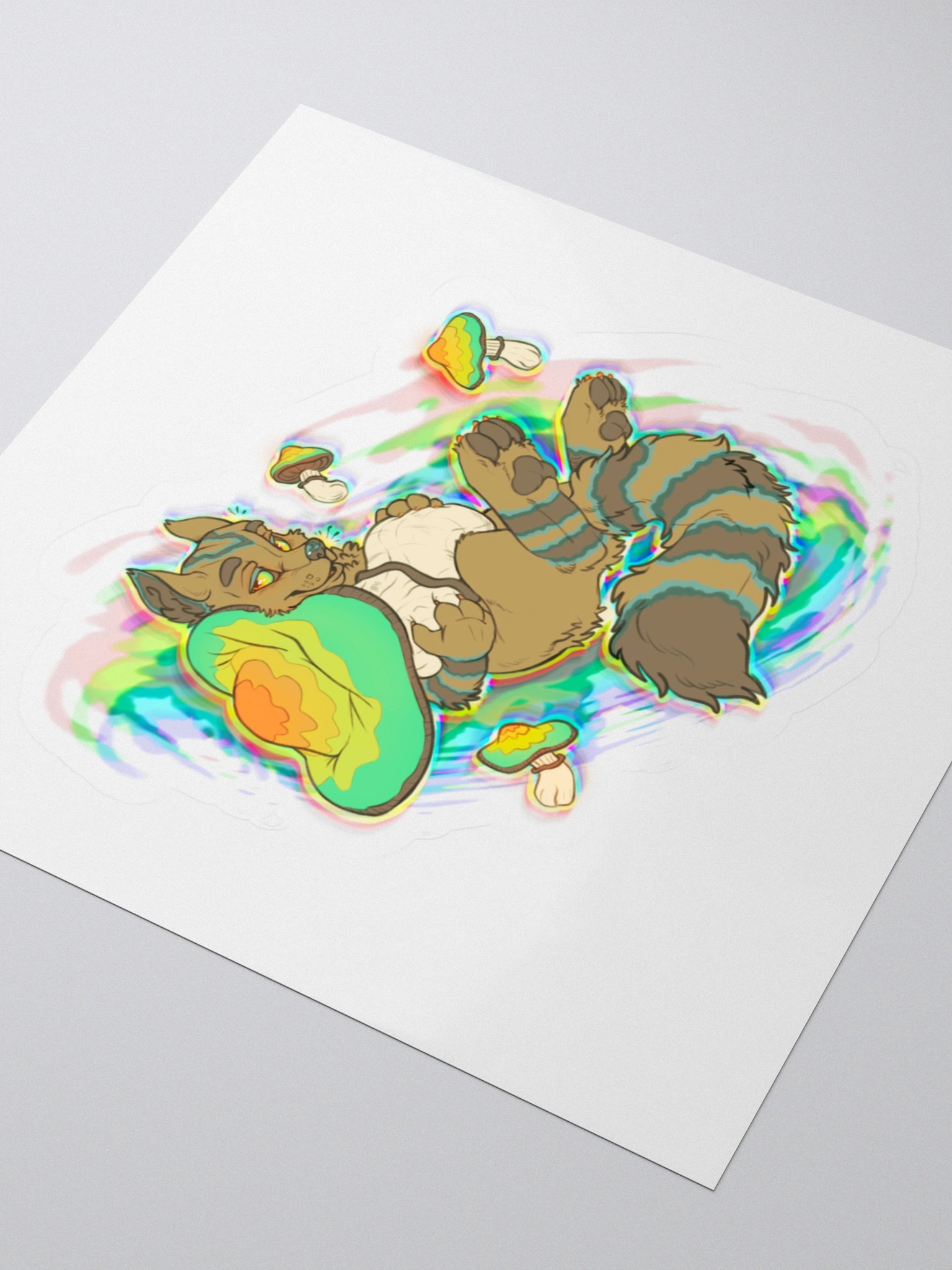 Shroomraccoon Stickie product image (3)