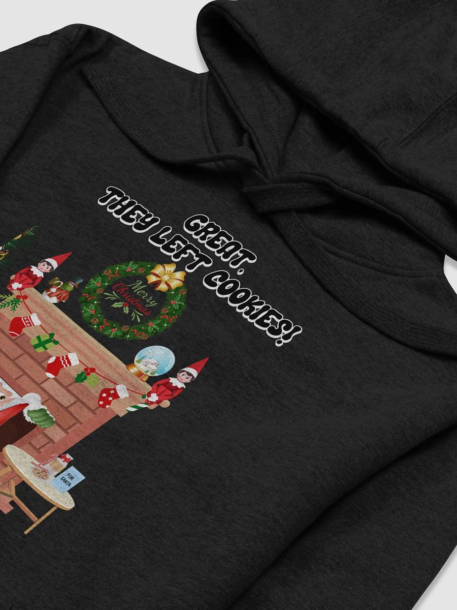 Great, They Left Cookies! Santa Claus Christmas Hoodie product image (13)