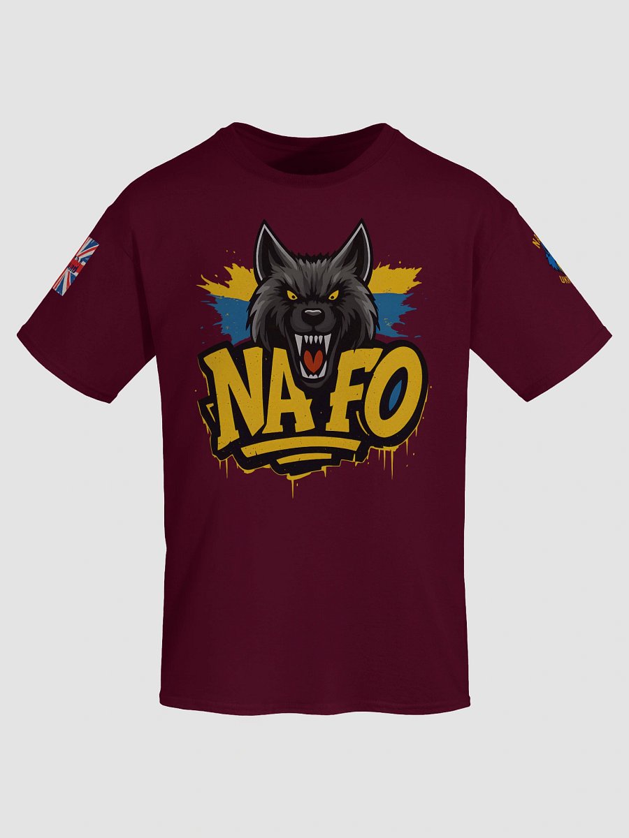 Rebellious NAFO Union Jack distressed Tee product image (7)