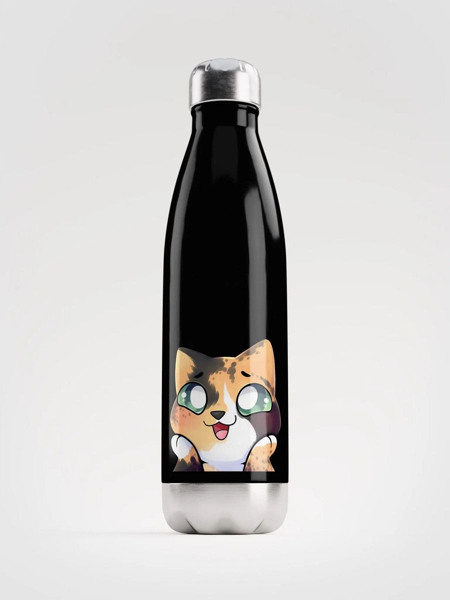 "Purry Good" Stainless Steel Water Bottle product image (1)