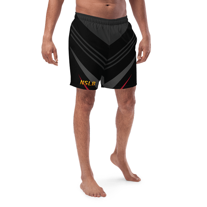 Chevron Contrast Swim Trunks product image (1)