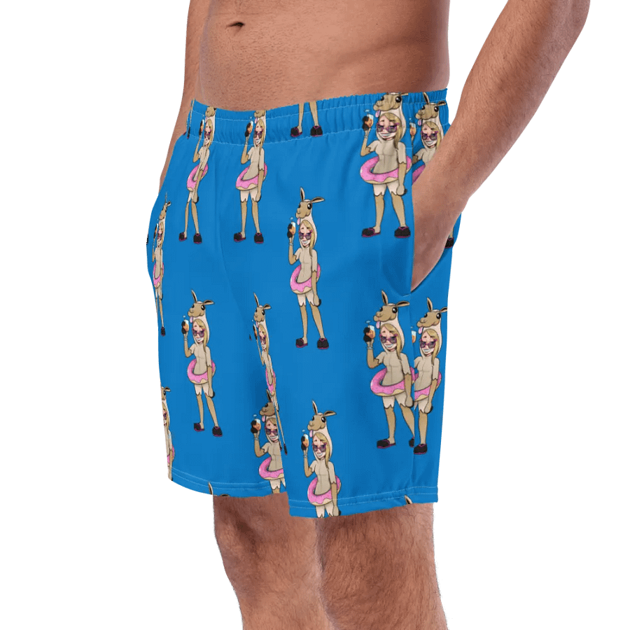 Summer Alpaca Men's Swim Trunks product image (10)