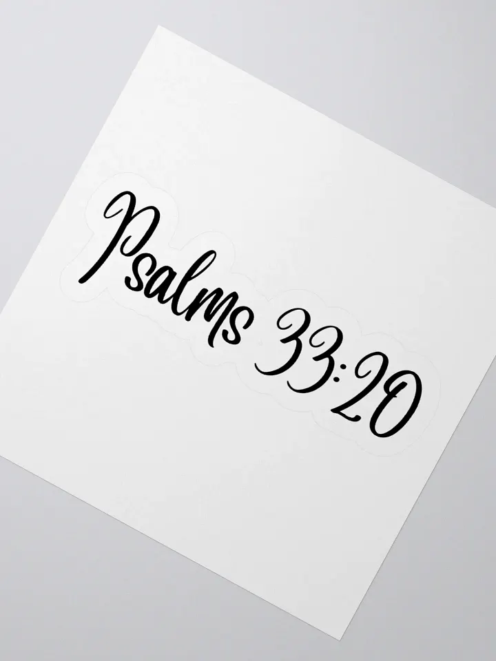 Psalms 33:20 product image (6)
