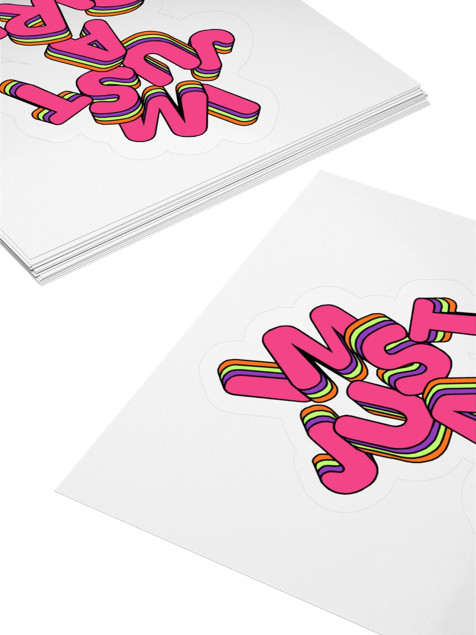 "I'm just a girl" Sticker product image (12)