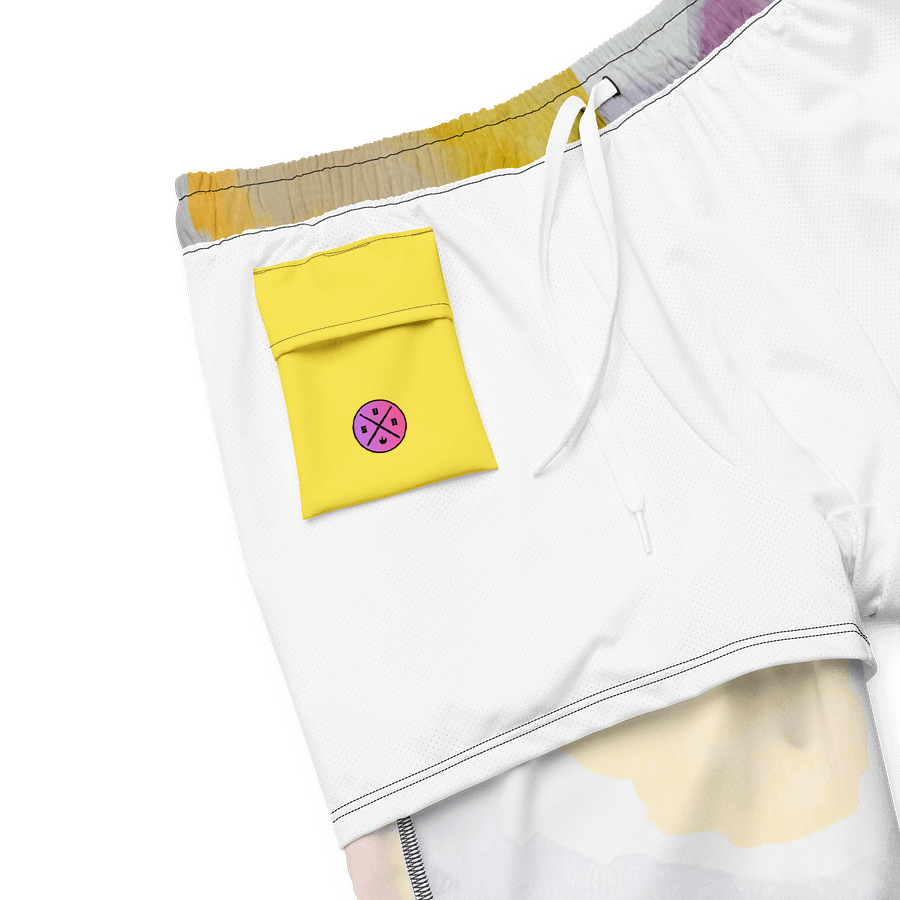 Red and Yellow Watercolor Men Trunks product image (6)