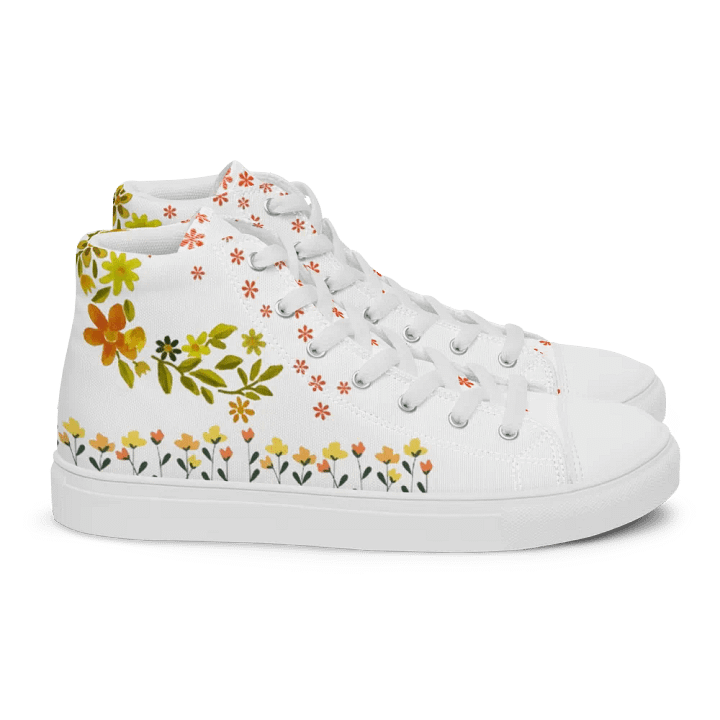 Floral Pixel Fusion High Tops product image (2)
