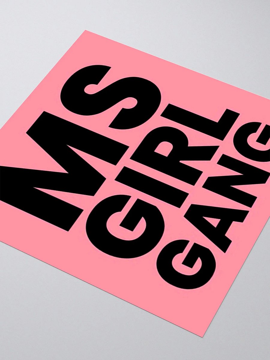 MSgirlgang Logo Sticker product image (7)