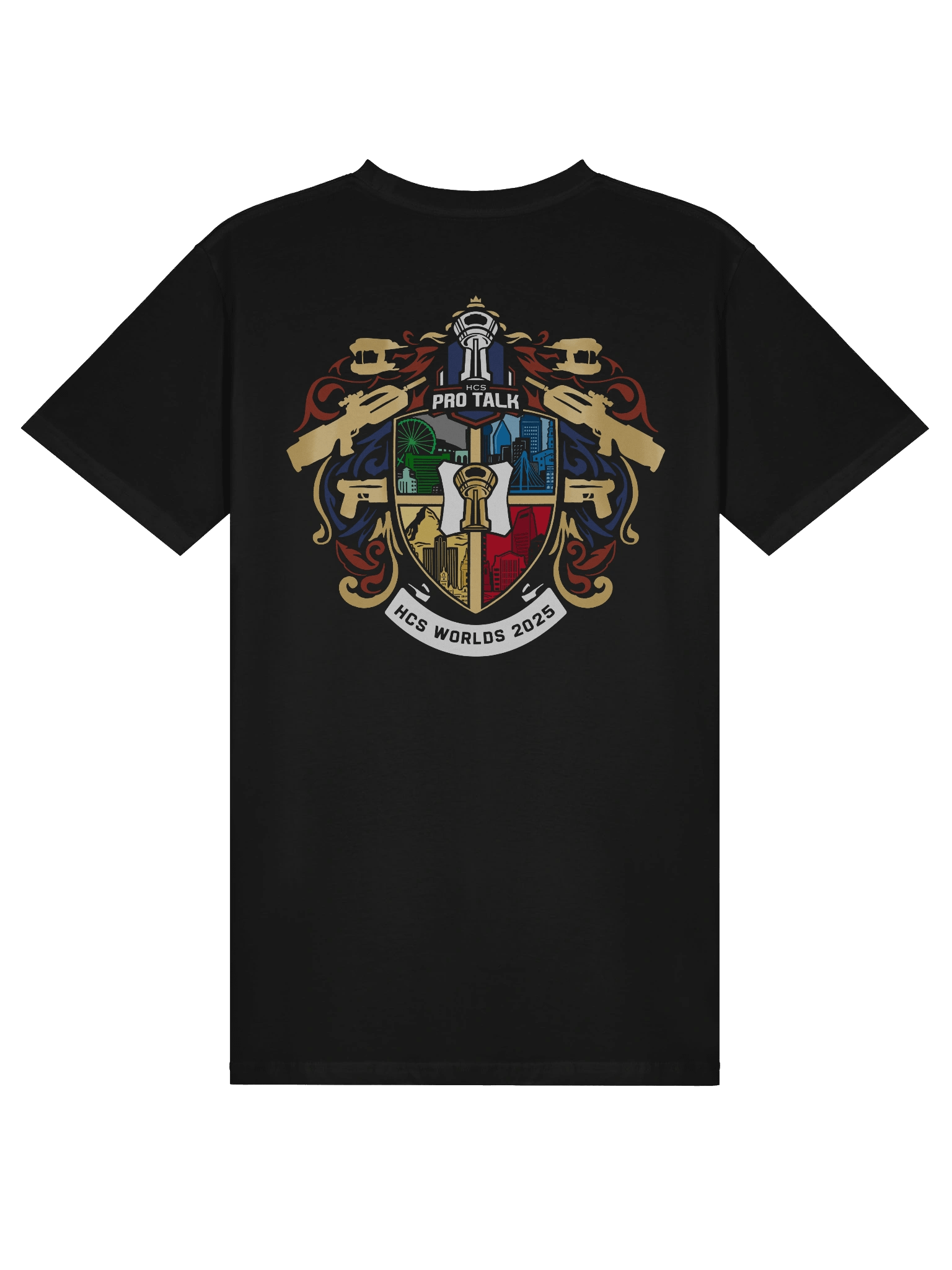 HPT x Worlds T-Shirt (Dark) product image (7)