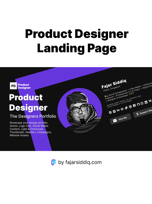 Product Designer Landing Page product image (1)