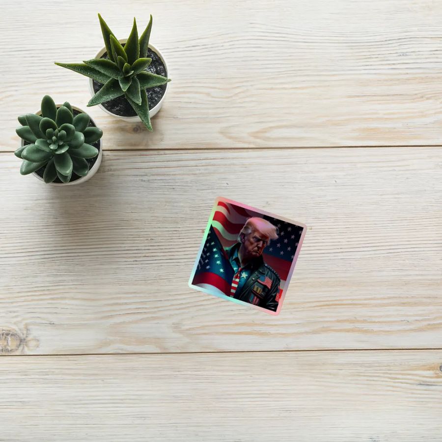 Fired Zone Holographic Sticker product image (10)