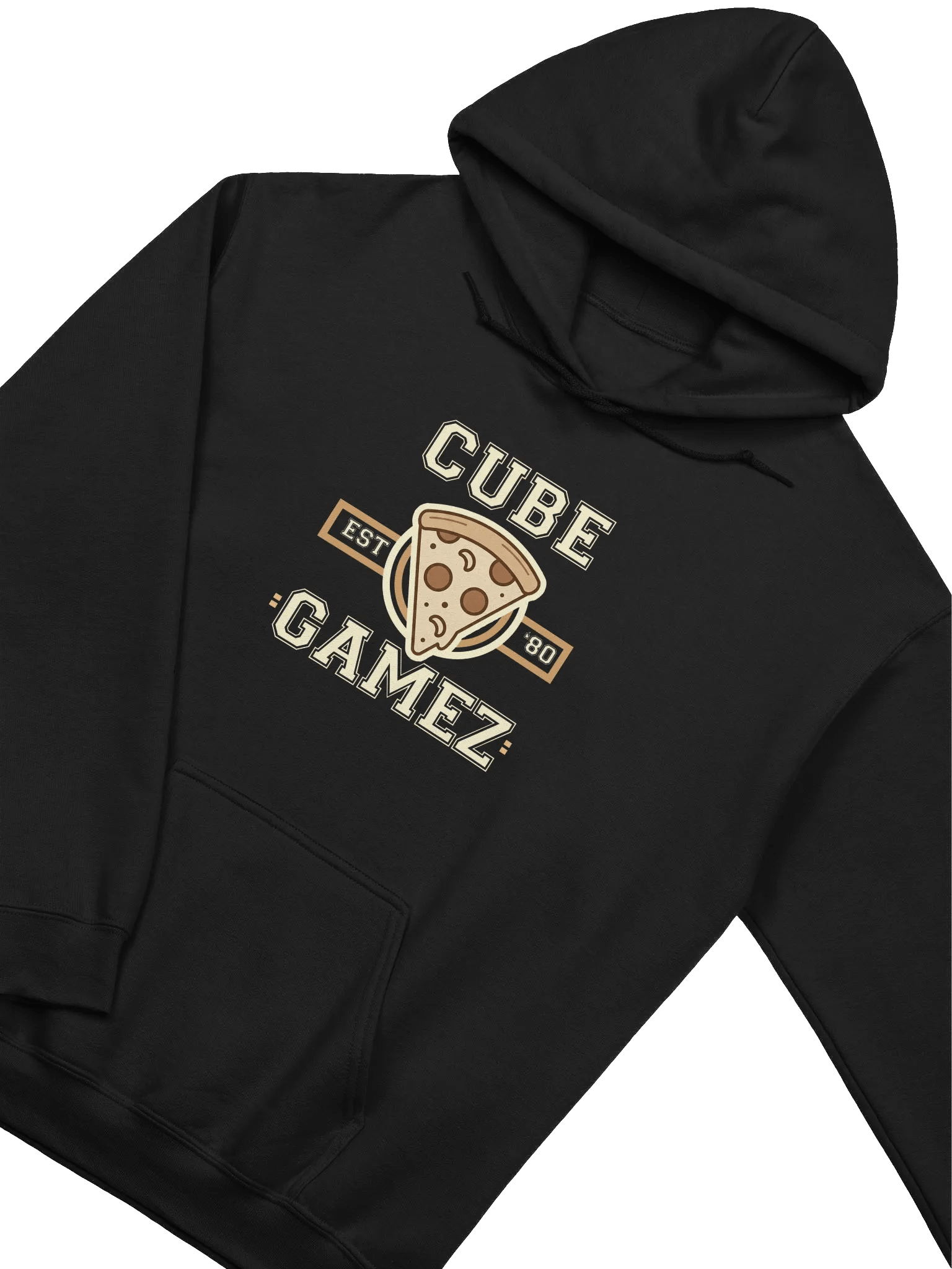 CubeGamez Hoodie Black product image (3)