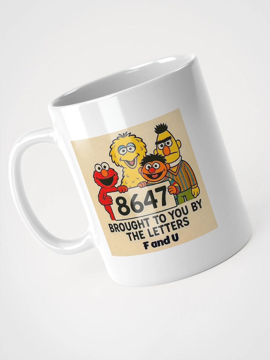 8647 Brought to you by the letters F and U Coffee Mug Comes in Small Medium and Large product image (7)