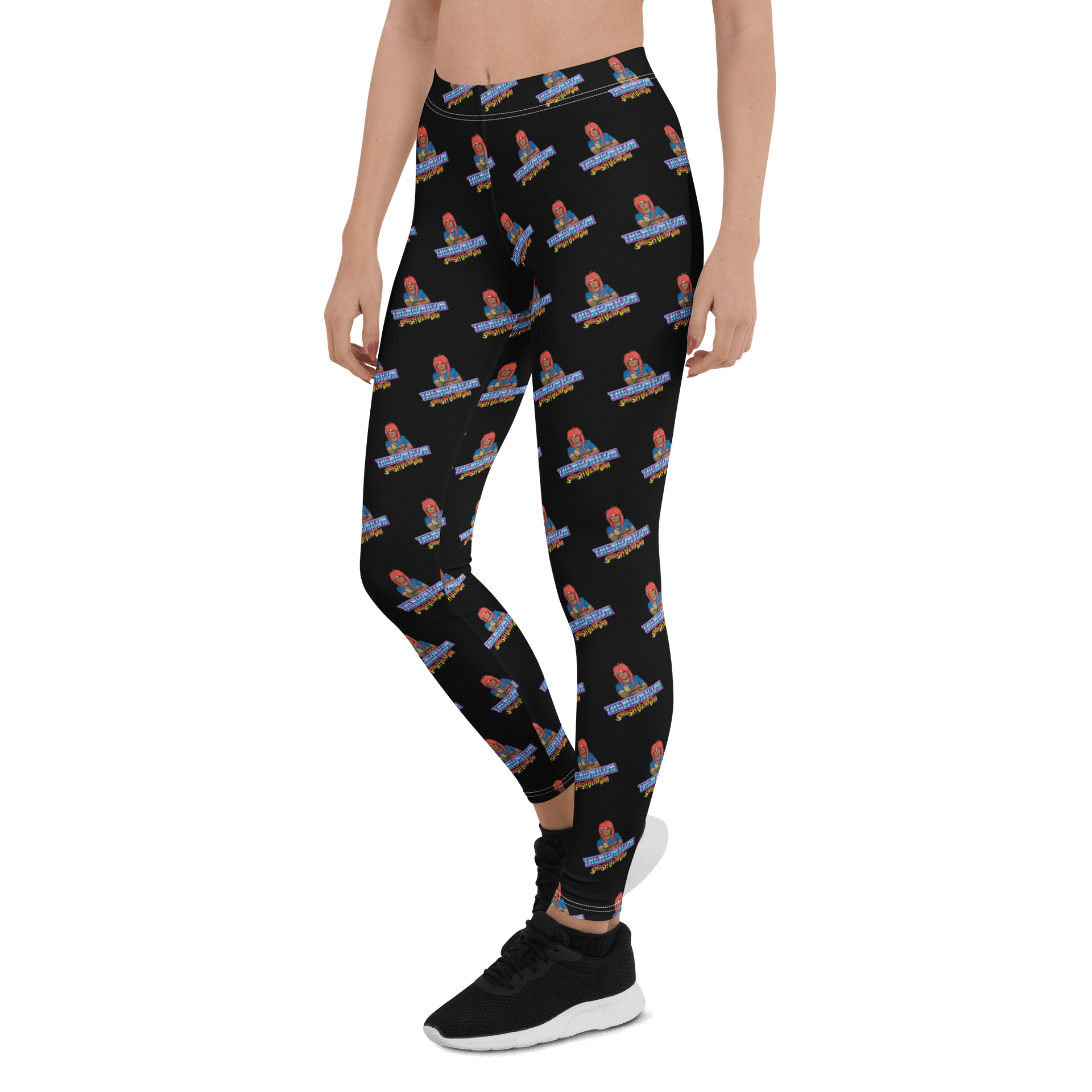 The Neon Icon Smash Ventura All-Over Print Leggings product image (3)