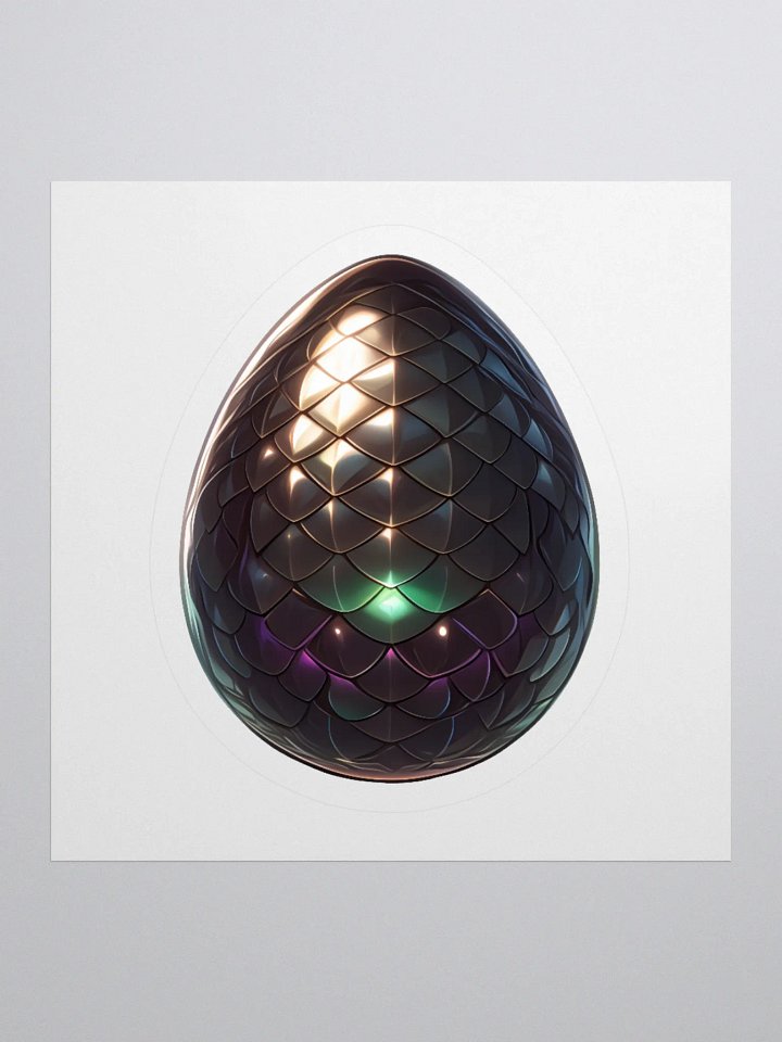 Black Dragon Egg - Sticker product image (2)