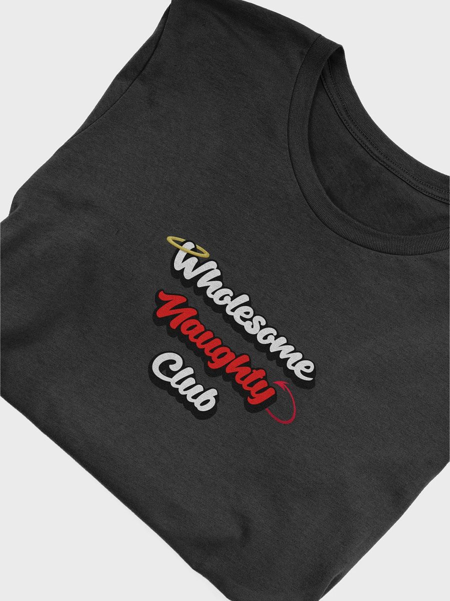 Wholesome Naughty Club Super Soft Tee product image (44)