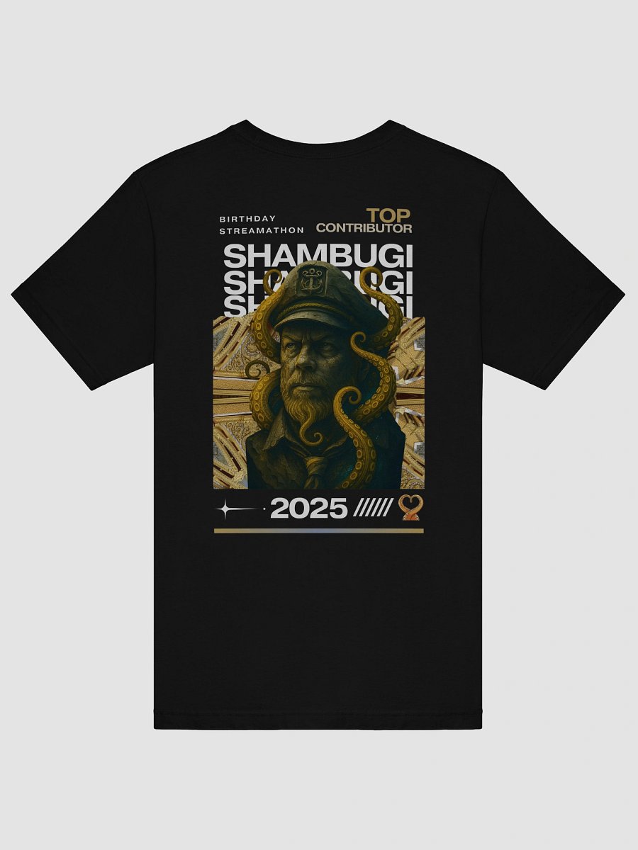 Shambugi Birthday Streamathon 2025 (Top Contributor) Tee product image (39)