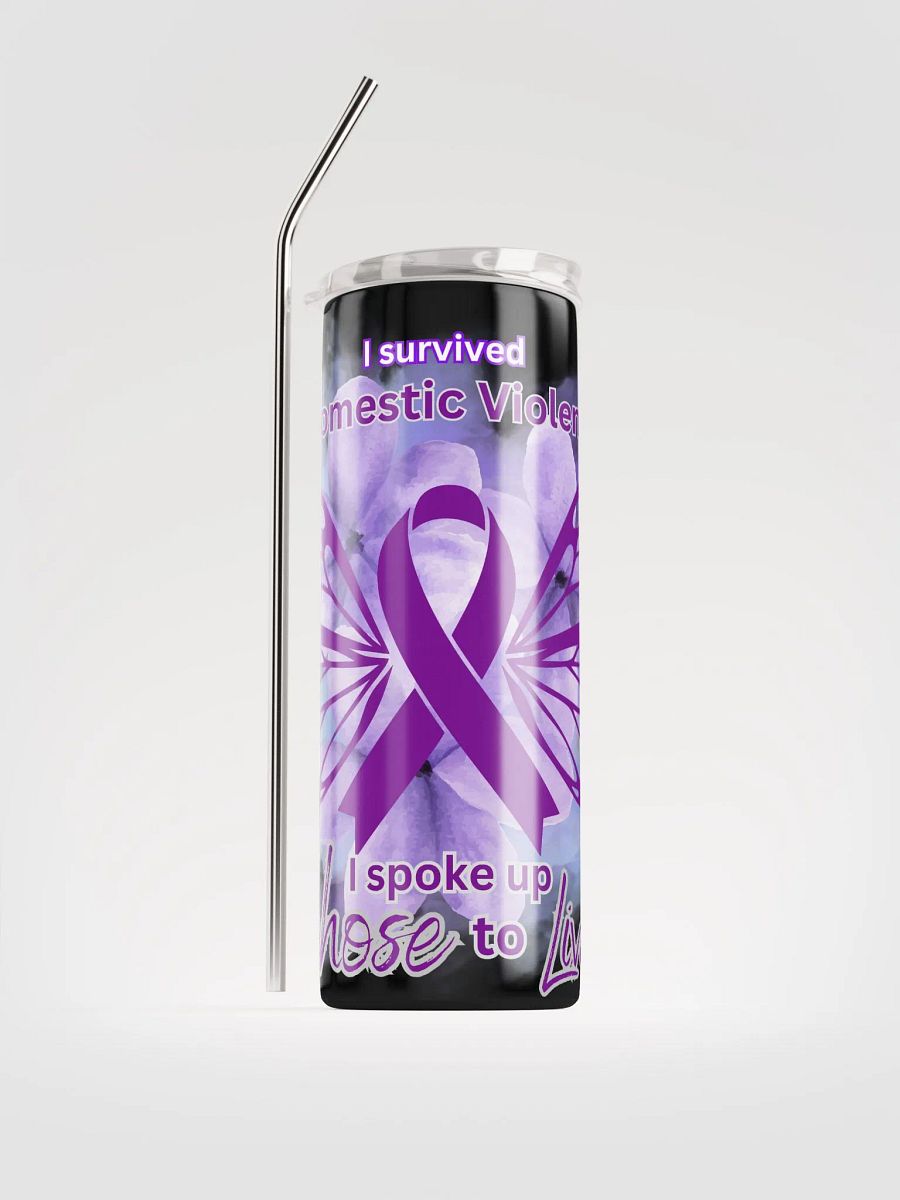 Survivor's Strength Stainless Steel Tumbler product image (1)