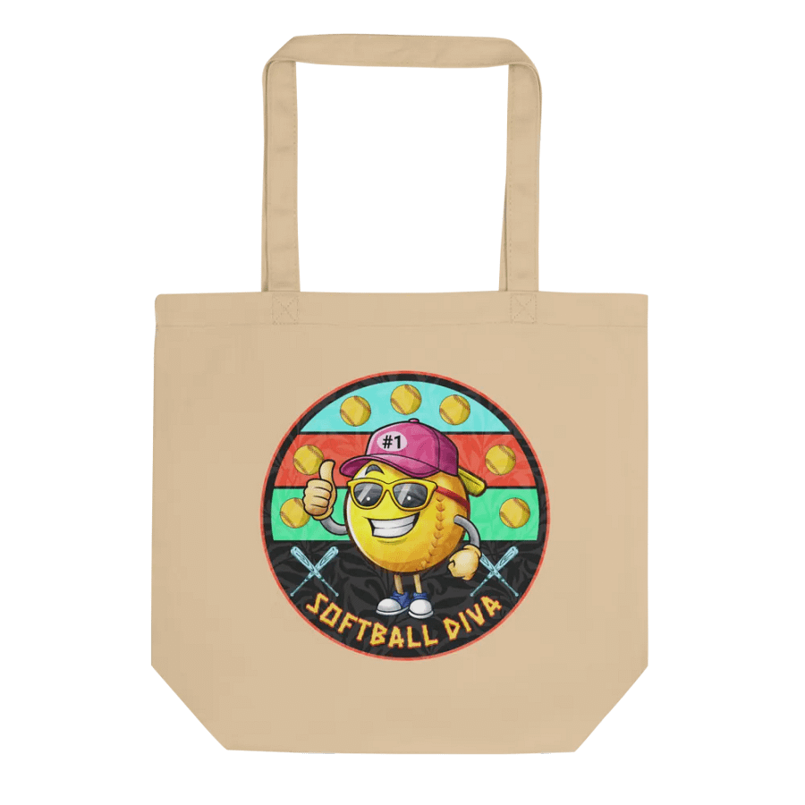 Softball Diva Eco Tote: Go Green in Style! product image (1)