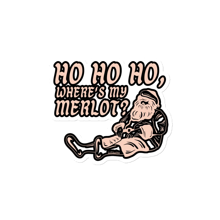 HO HO HO, WHERE'S MY MERLOT? product image (2)