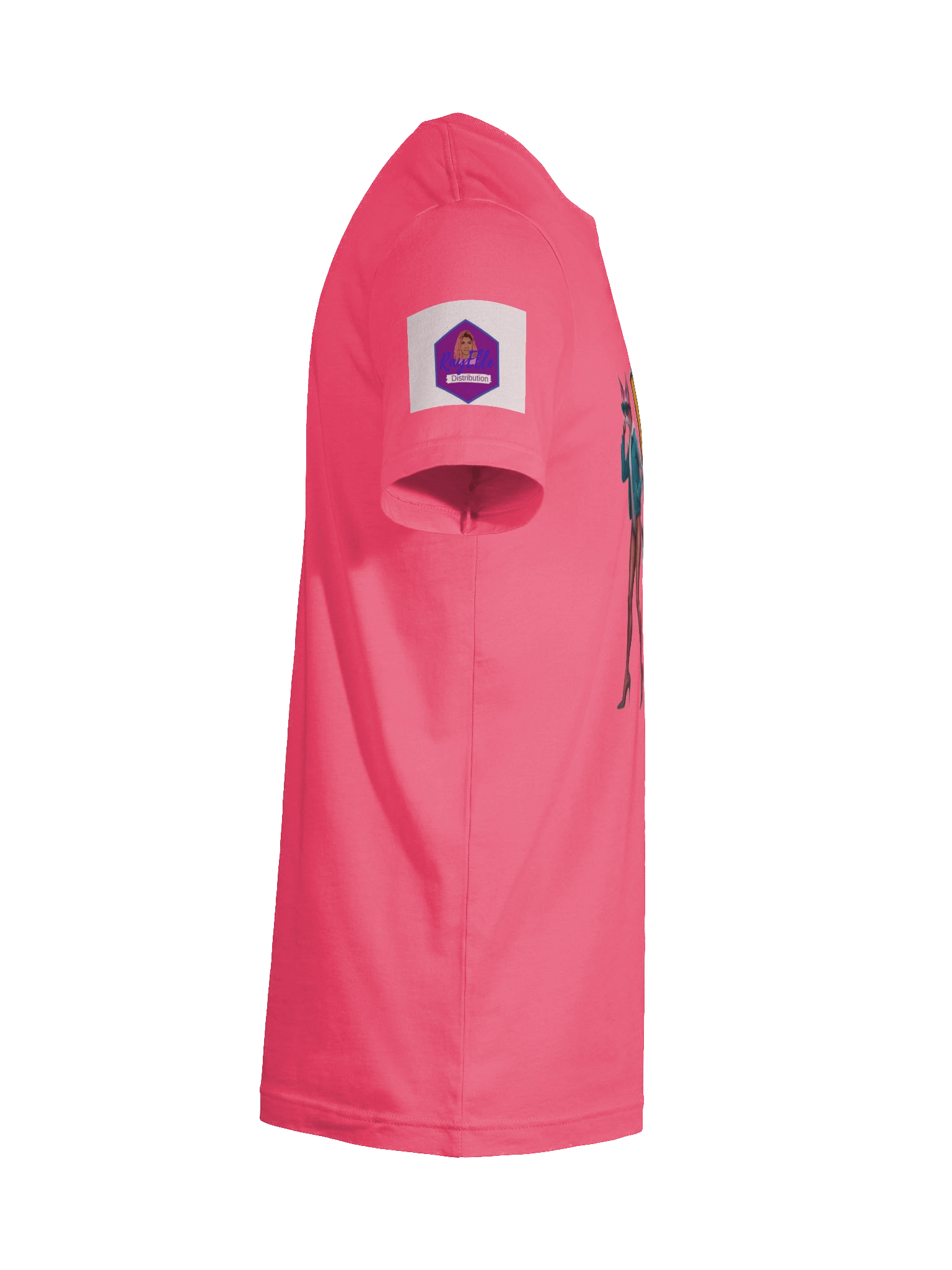 Vibrant Violet Hexagon T-Shirt product image (122)