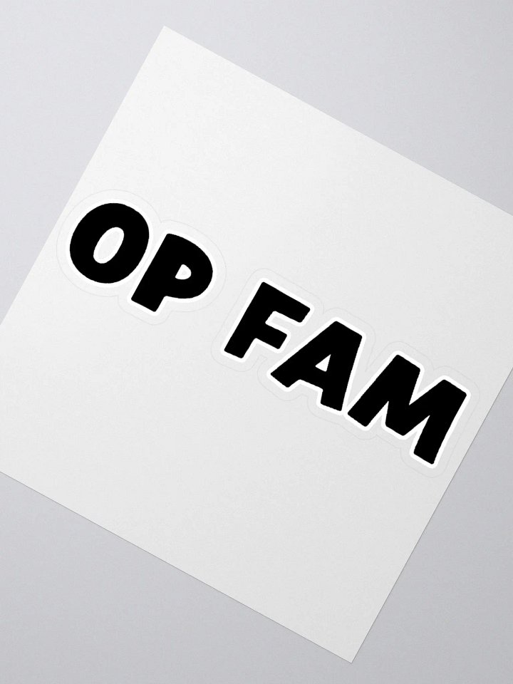OP FAM sticker product image (2)