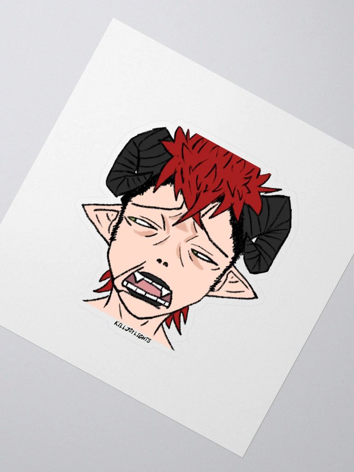 Killjoy WTF Emote Sticker product image (2)