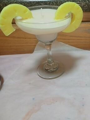 Pina Colada Margarita Glass Candle product image (1)