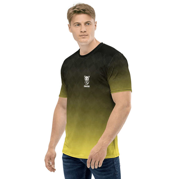 yellow wave sport T-Shirt product image (2)