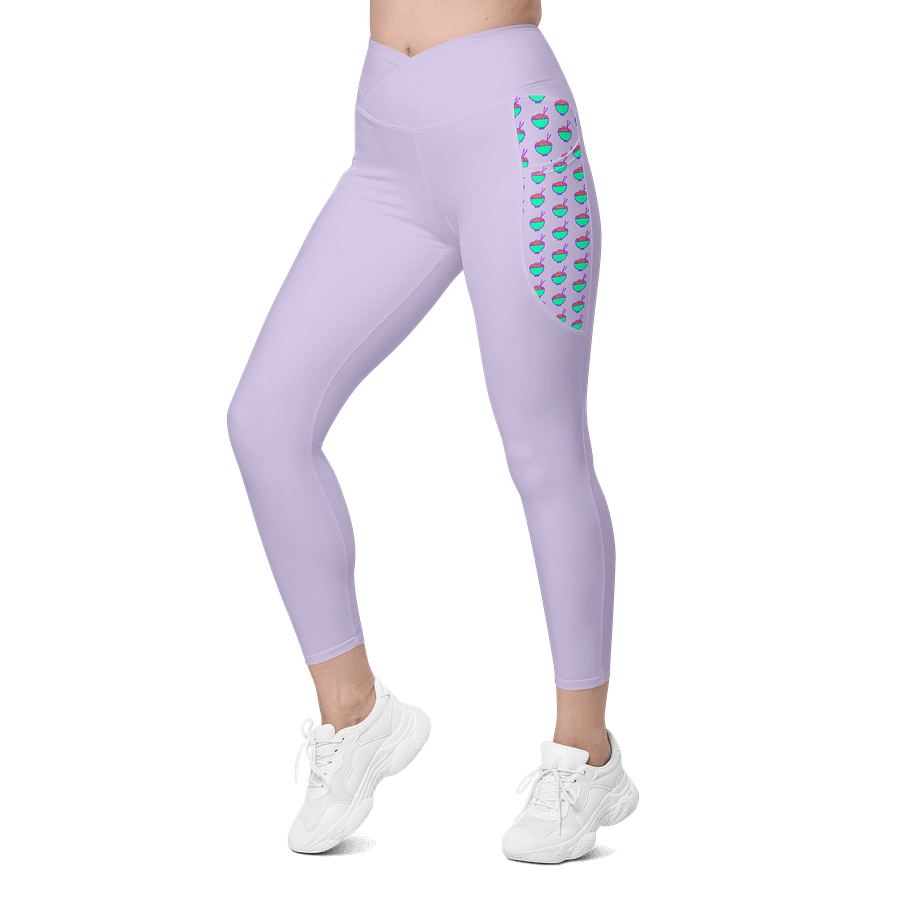 Noodle Crew Leggings! w/ Pockets! (Purple) product image (5)