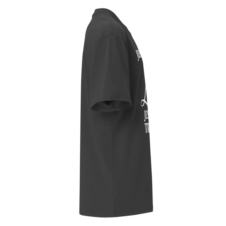 Just a Girl Who Loves Jesus and Trump Oversized Faded T-Shirt product image (8)