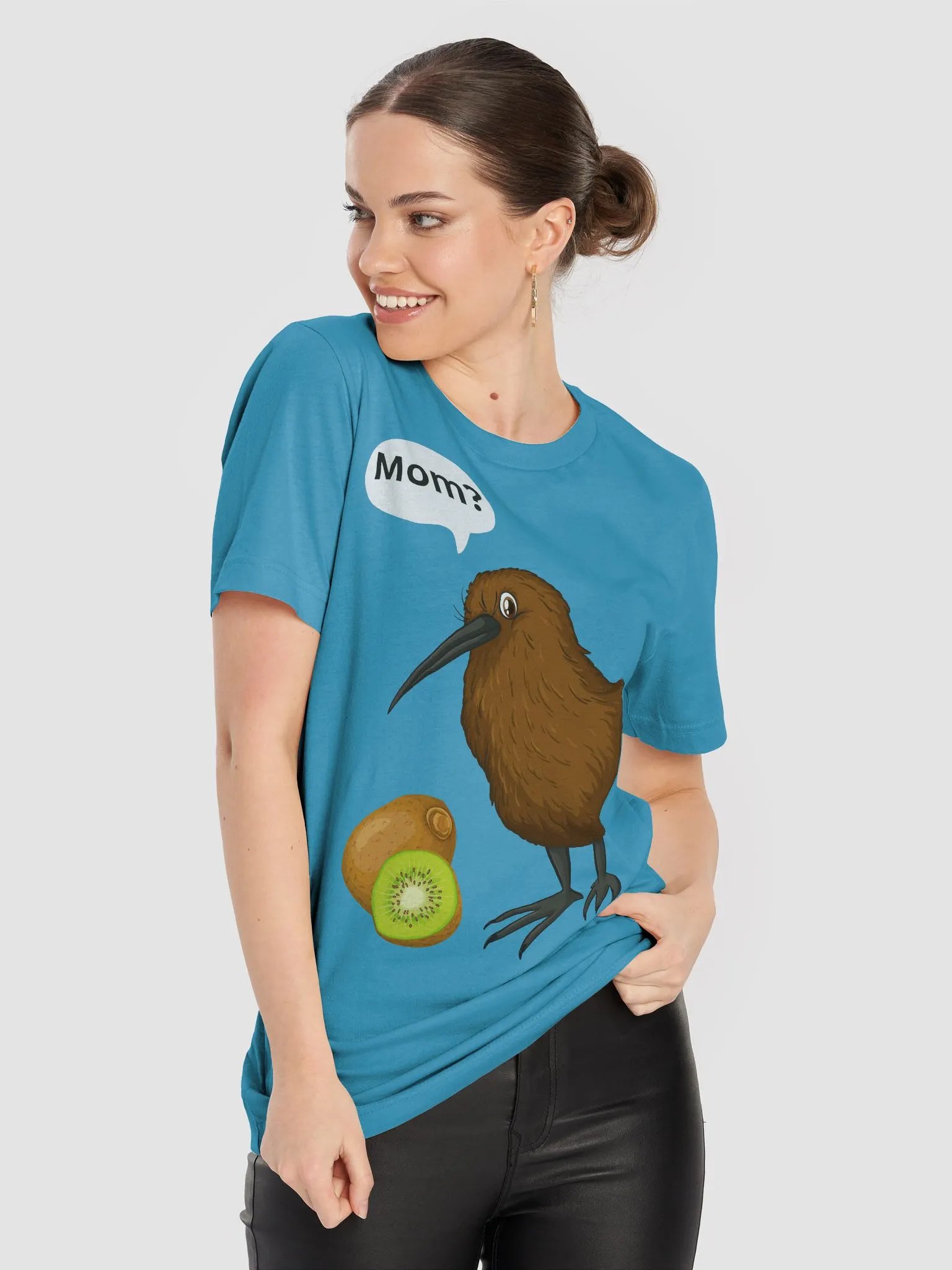 Funny Kiwi bird T-shirt product image (4)