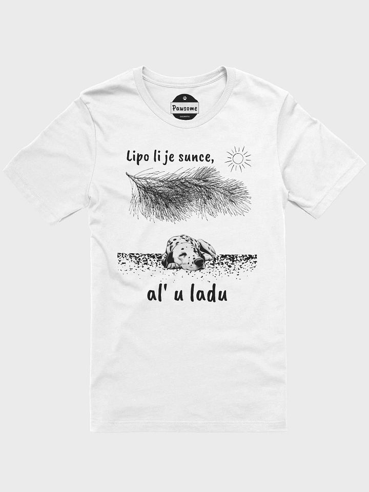 Lipo Sunce Dalmatian White T-Shirt product image (1)